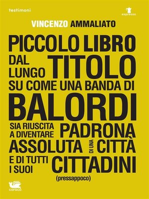 cover image of Piccolo Libro dal Lungo Titolo